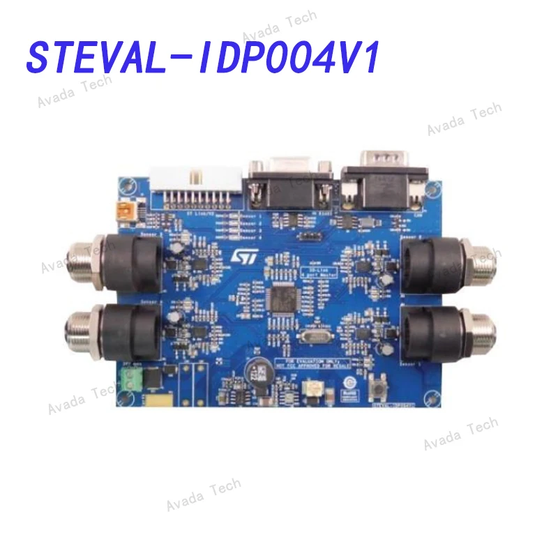 

Avada Tech STEVAL-IDP004V1 IO-Link master multi-port evaluation board based on L6360