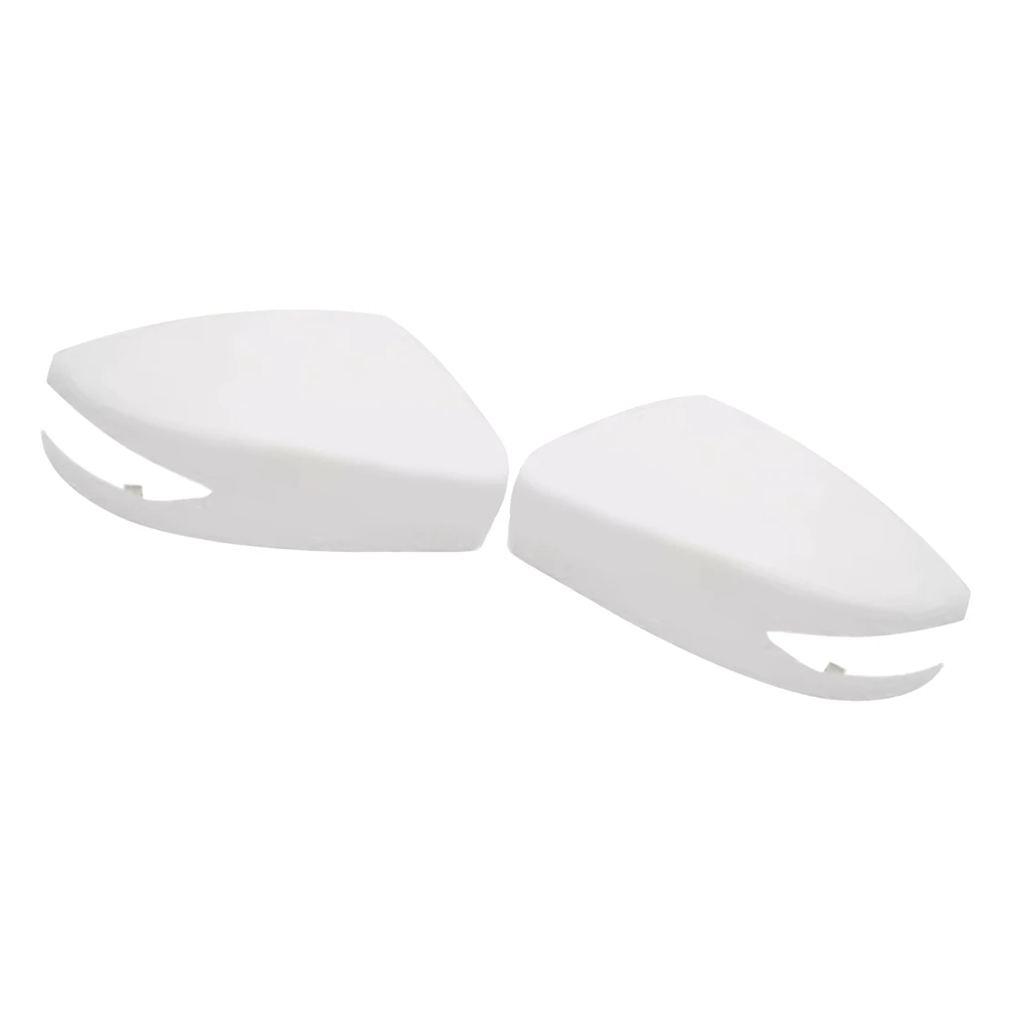 1 Pair Car Left & Right Side Rearview Mirror Cover Cap With Signal Light Hole White Fit for Nissan Sentra 2013-2017 2018 2019