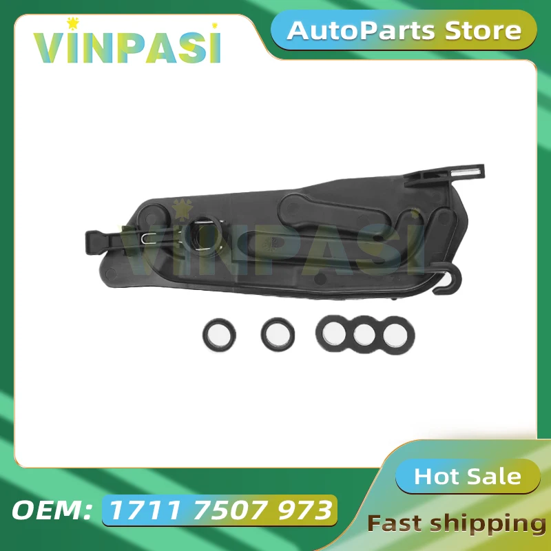 Expansion Tank Mounting Plate Suitable for BMW 5 6 7 Series E60E61E63E64E65 Engine Radiator Expansion Tank Mounting 17117507973