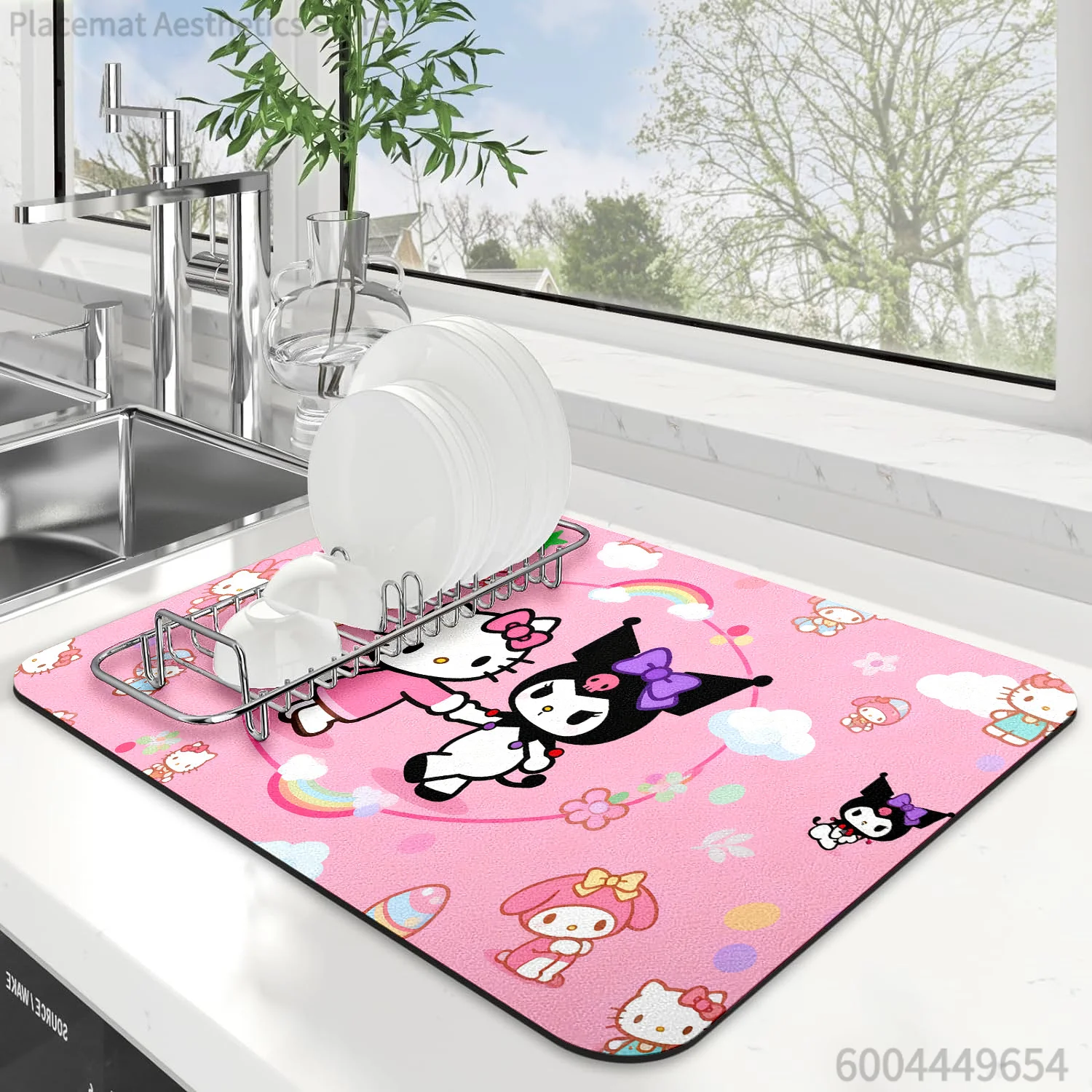 Exquisite Sanrio Series Coffee Machine Mat, A Popular Item Featuring Hello Kitt…