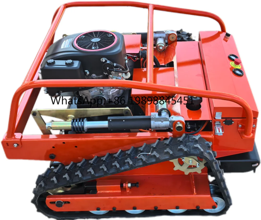 LM-860 공장 직판 CE 인증 크롤러형 신형 원격 제어 잔디깎이 농업용 잔디깎이