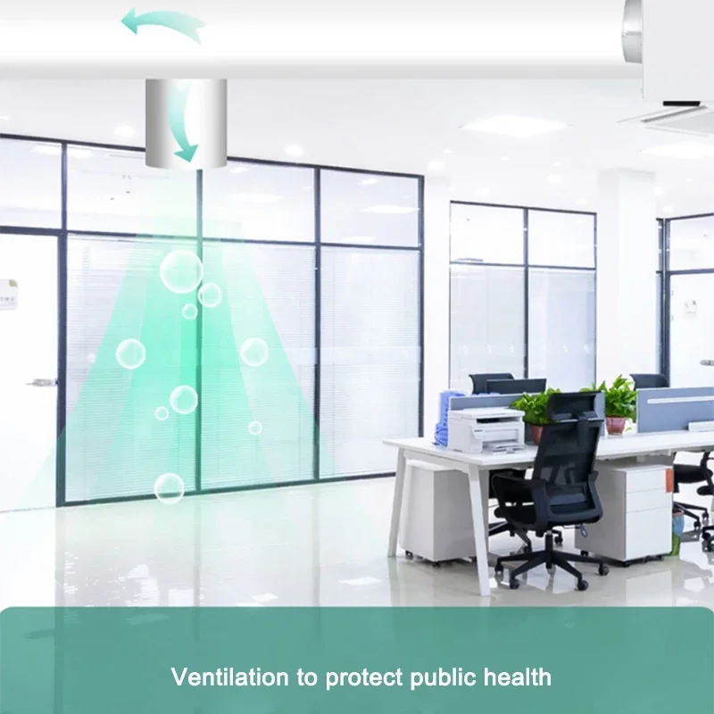 Вытяжной вентилятор, новый вентилятор для освежителя воздуха, для коммерческих помещений, для вентиляции всего дома, для отелей, для очистки помещений, бесшумный односторонний вентилятор