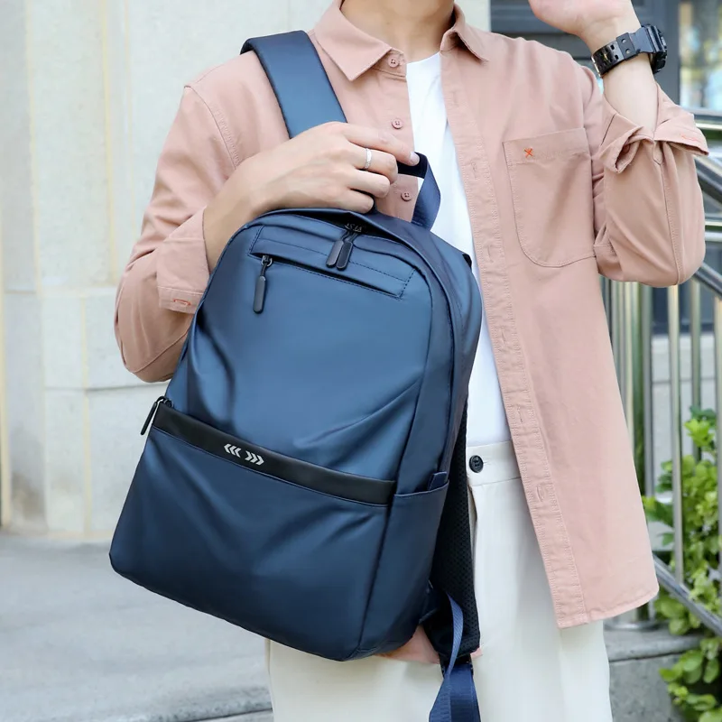 Business Backpack Large Capacity Portable Multifunctional Computer Bag Men's Storage Commuter Backpack Leisure Travel Bag
