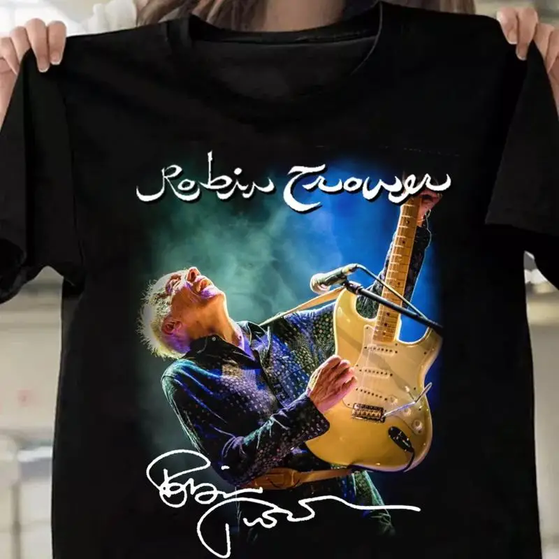 Robin Trower Hot FunnyBlack All Size20D838T shirt