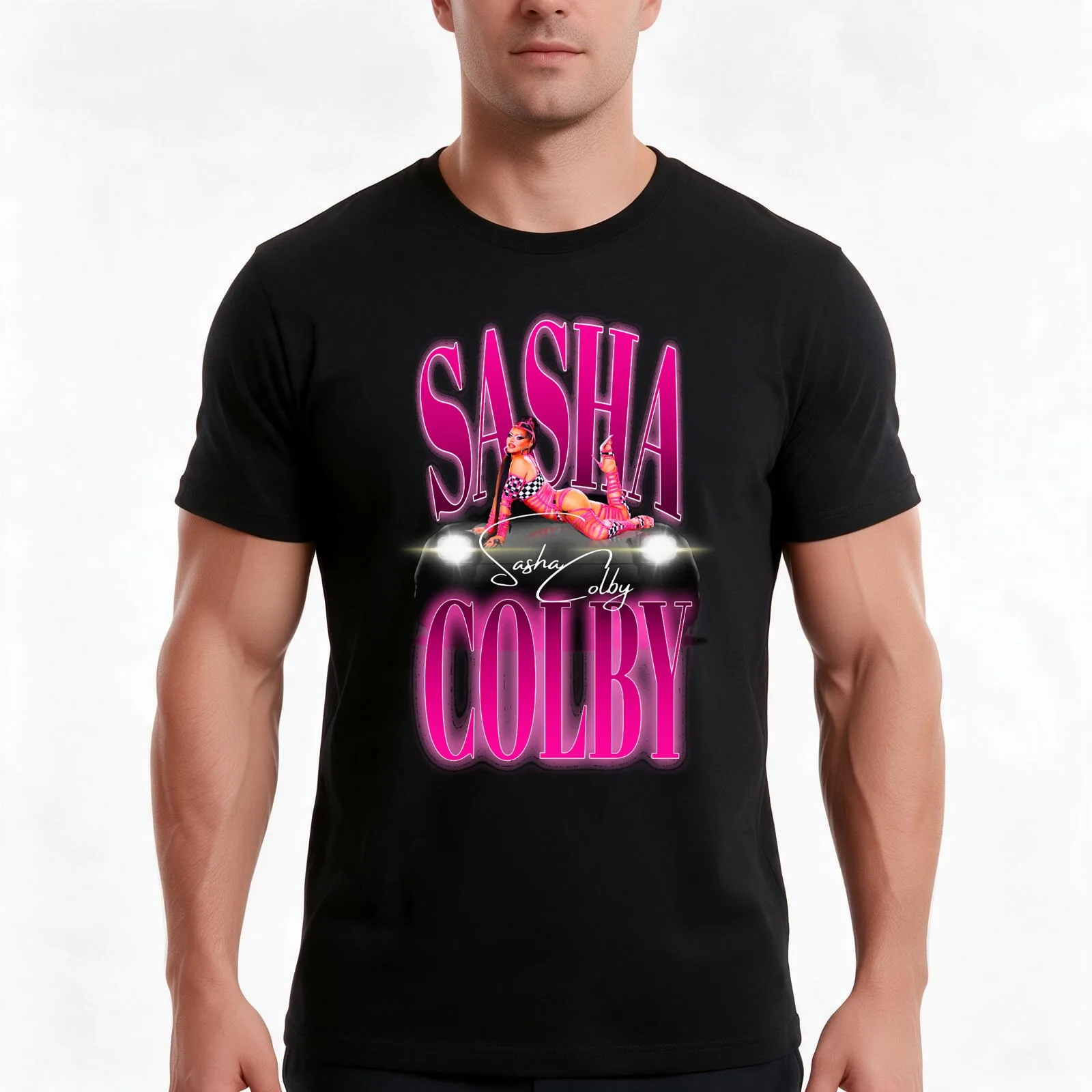 Rupaul's Drag Race Season 15 Sasha Colby Merch T Shirt T-Shirt Summer Casual Cotton Tee Unisex Men Women