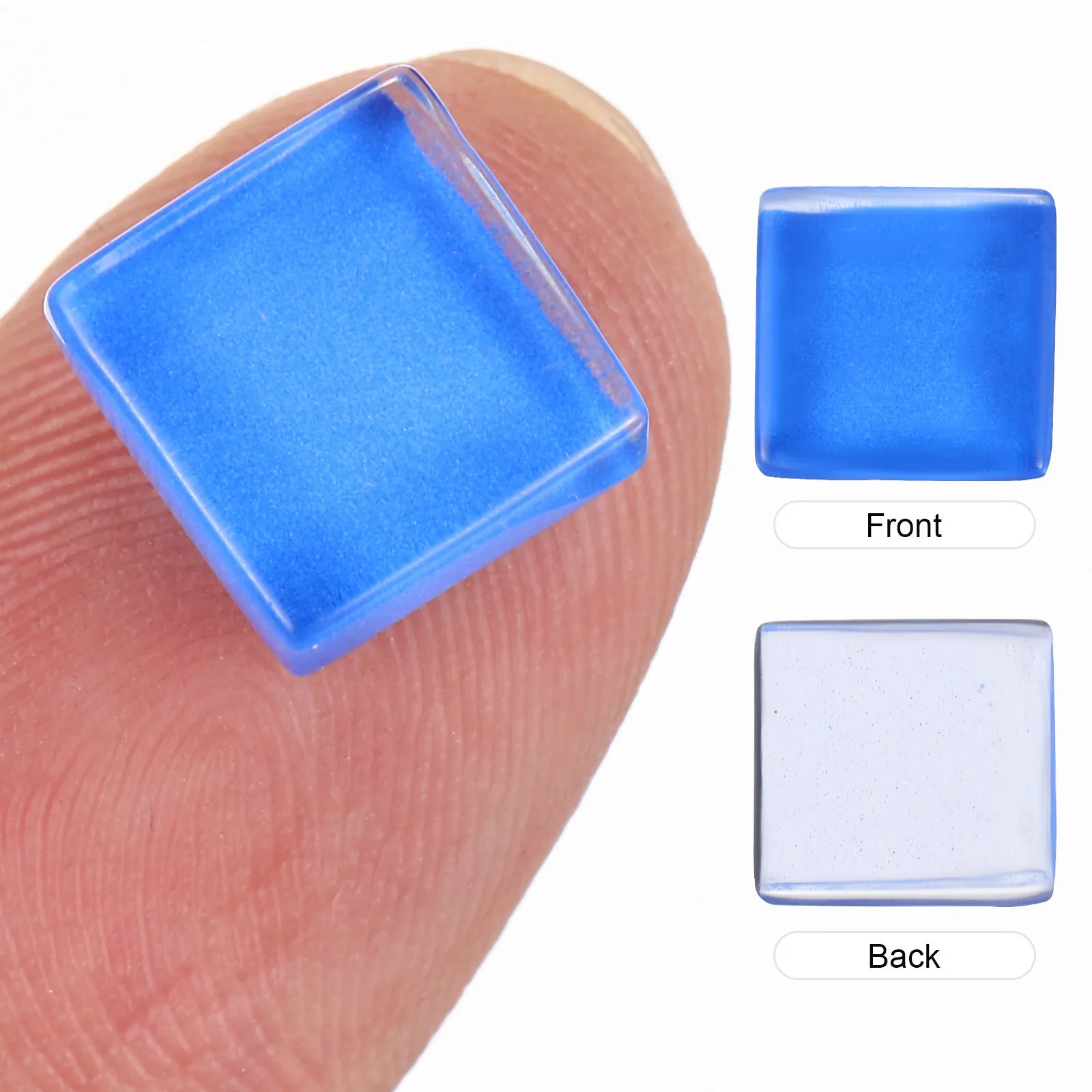 

1 Bag Of Mosaic Tile Material Kit Flat Back Glass Gems For Diy Craft Projects Tiles Set For Home Ktv Mall Garden Flooring Decor