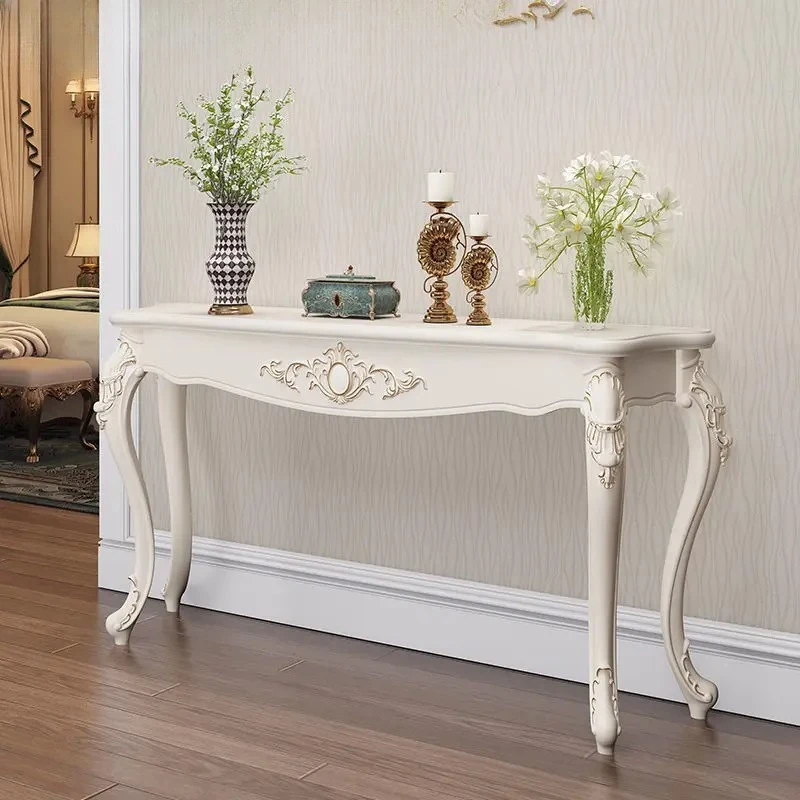 

Прихожая тумба-консоль Xuan Fashion, полукруглая, в стиле легкой роскоши, простая, для прихожей