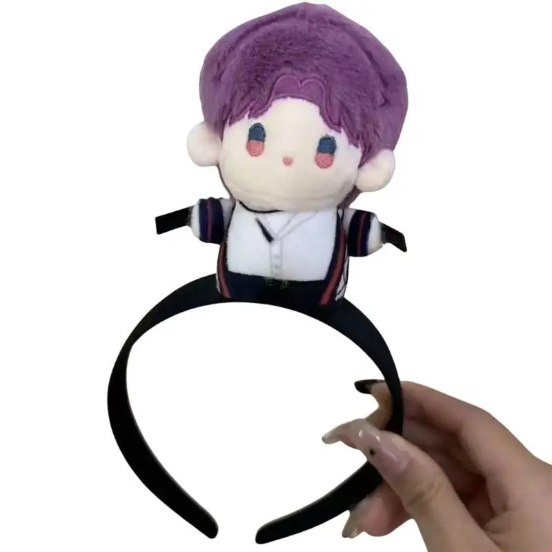 39bbメイクアップパーティースターリーアイドールヘッドバンドバンズクリップ付き、ほとんどの年齢に適しています