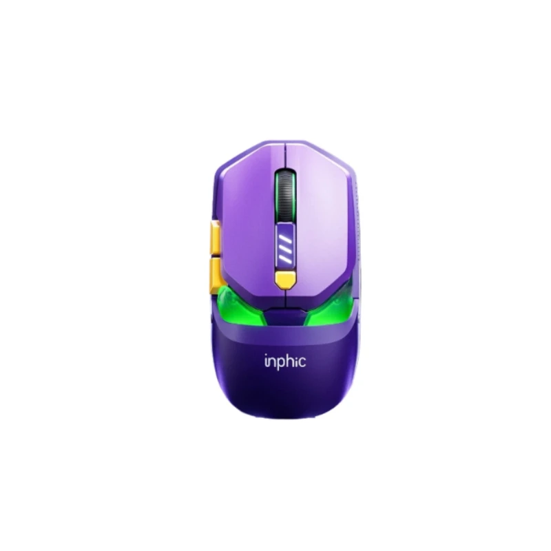 S20 Wireless Gaming Mouse Tri Mode Bluetooth Wired Rgb Chroma Backlit Transparent Light Cabin For Laptop Desktop Pc Esports Use