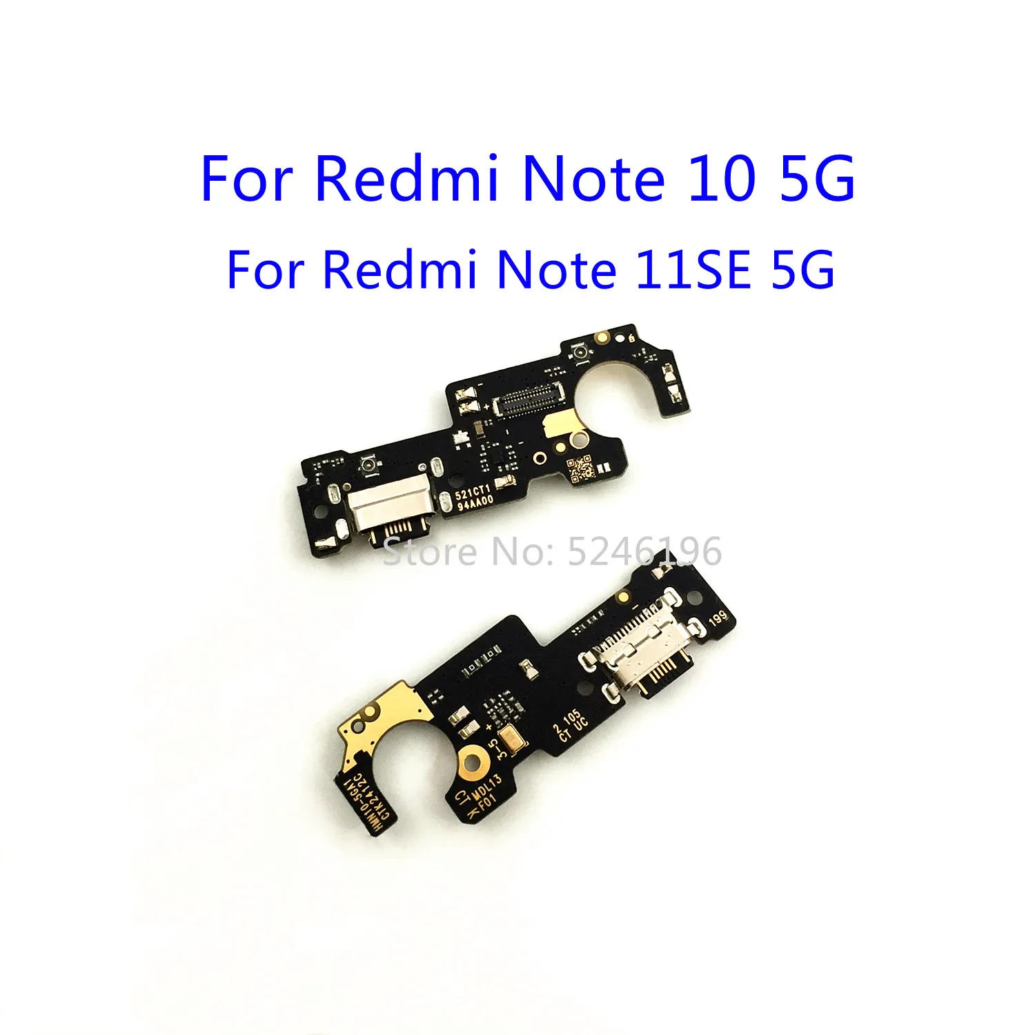 1pcs USB Charging Port Charger Base Connector For Xiaomi Redmi Note 10 5G Redmi Note 11SE 5G Replace Part.