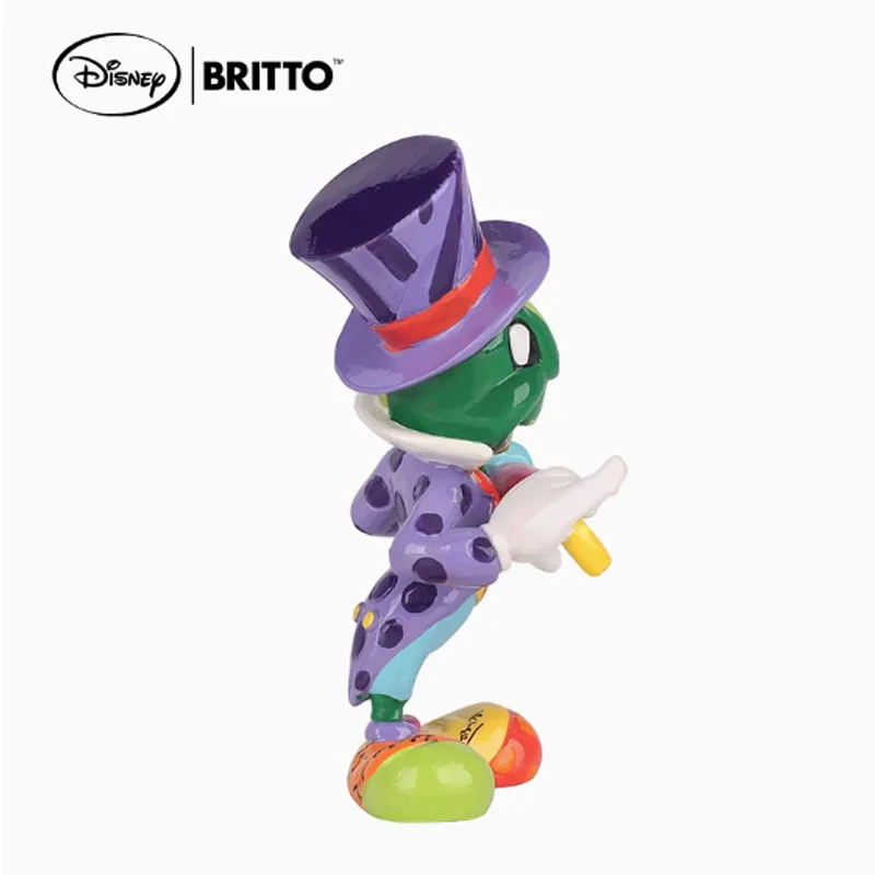 디즈니 오리지널 차고 키트 피노키오 미니 크리켓 Jiminy 83MM 애니메이션 액션 피규어 소년 선물 모델 용 장난감