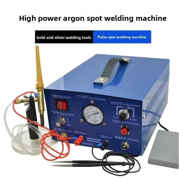 50A 400W Pulse Spot Welder, Jewelry Spark Welding Machine, 110V / 220V Jewelry Soldering Welder