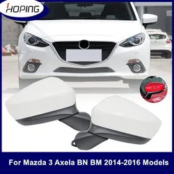 Hoping Rearview Mirror Assy For Mazda 3 Axela BN BM 2013 2014 2015 2016 Side Mirror With Electric Folding Heating Signal Lamp