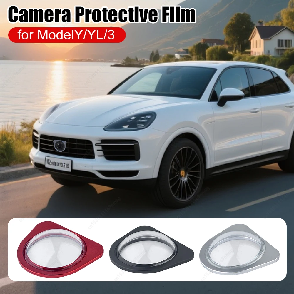 

Camera Cover Tempered Glass Front Camera Protector Scratch & Drop Resistant Fit for Tesla Model Y Model 3 2025-2026Model YL