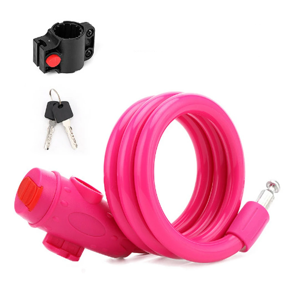 Anti Theft Cycling Equipment Steel Cable Bicycle Lock Accessories