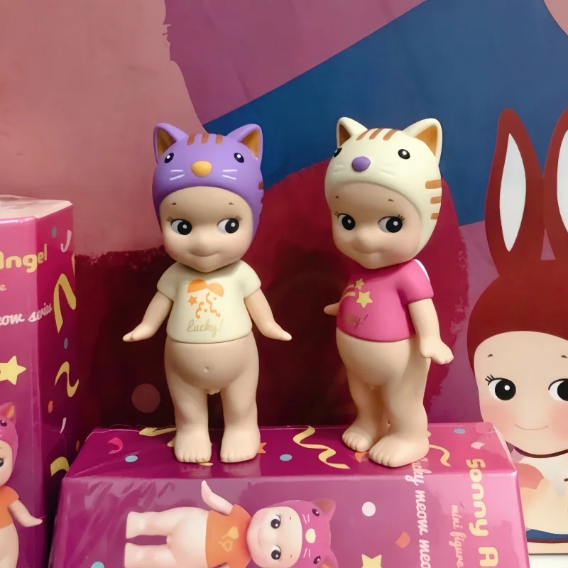 

Hot Sale Genuine Sonny Angel Lucky Meow Serie Surprise Blind Box Toy Gift Trendy Toys Figurine Desktop Case Ornaments Cute Gifts
