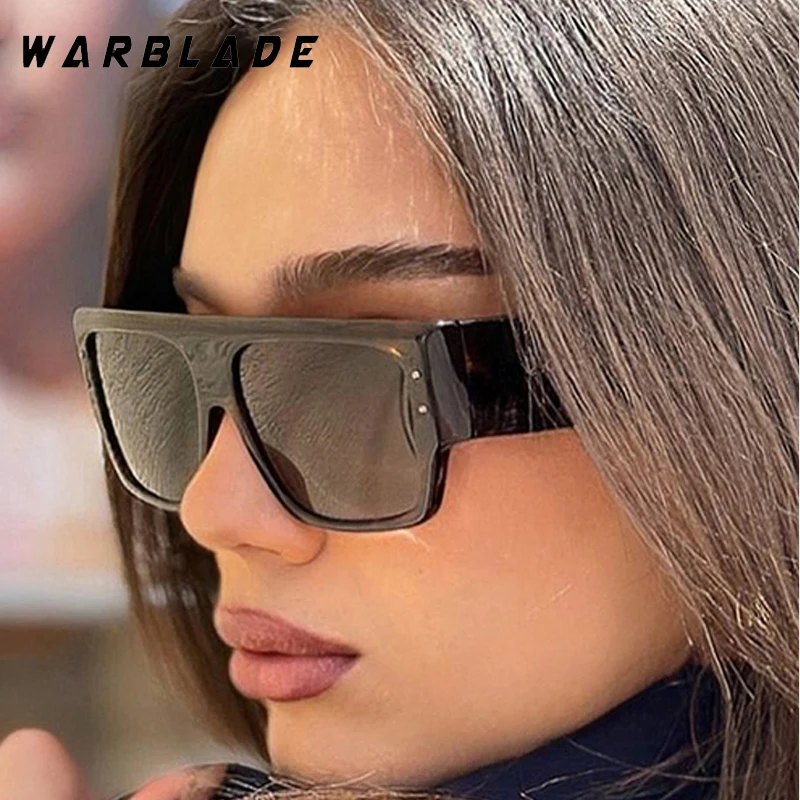 

Vintage Luxury Designer Sun Glasses Rice Nail Oversized Square Punk Sunglasses Women Outdoor Sports Cycling Goggles Unisex UV400