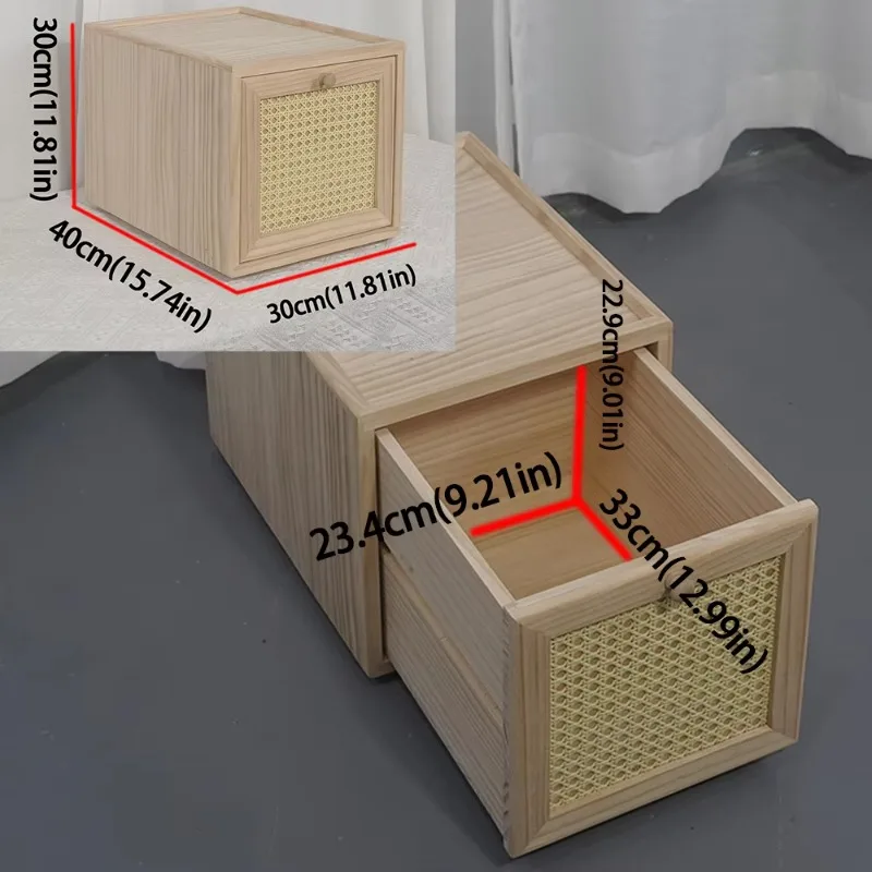 Bodenhohe Schließfächer aus Massivholz für den Haushalt, Kinderzimmerkombination, Lösung zur Organisationseinheit zu Hause