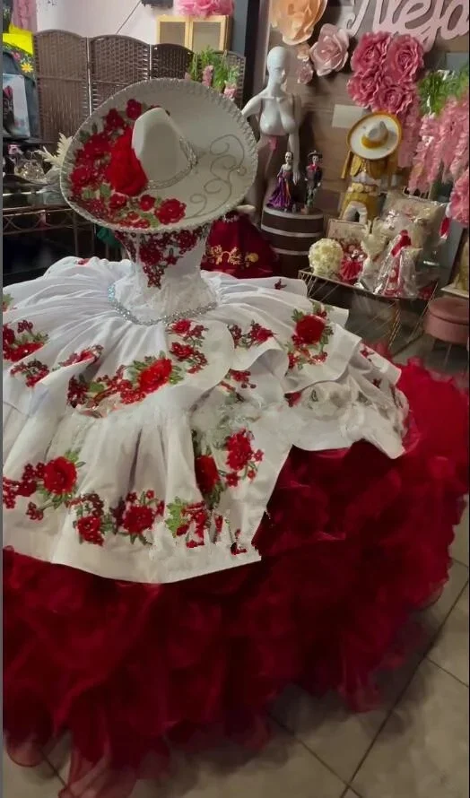 white and red quince dresses red black and white quinceanera dress PR12275 Princesa Quinceaera Dress  Black/Red / 00-parroquiadesanalbertomagno.com