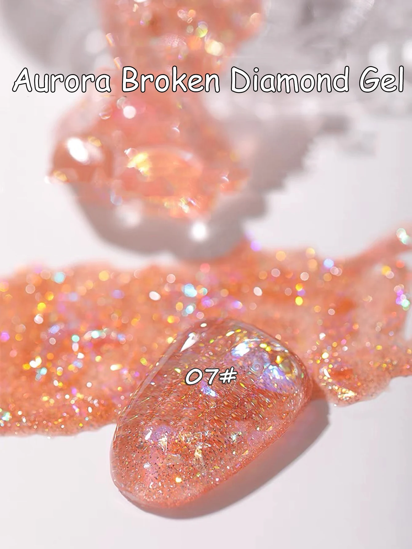 1-12 stuks TC Zomer Populaire Super Flash Aurora Crushed Diamond Gel Nagellak 2025 Super Glitter Party Nail Art nagelbenodigdheden
