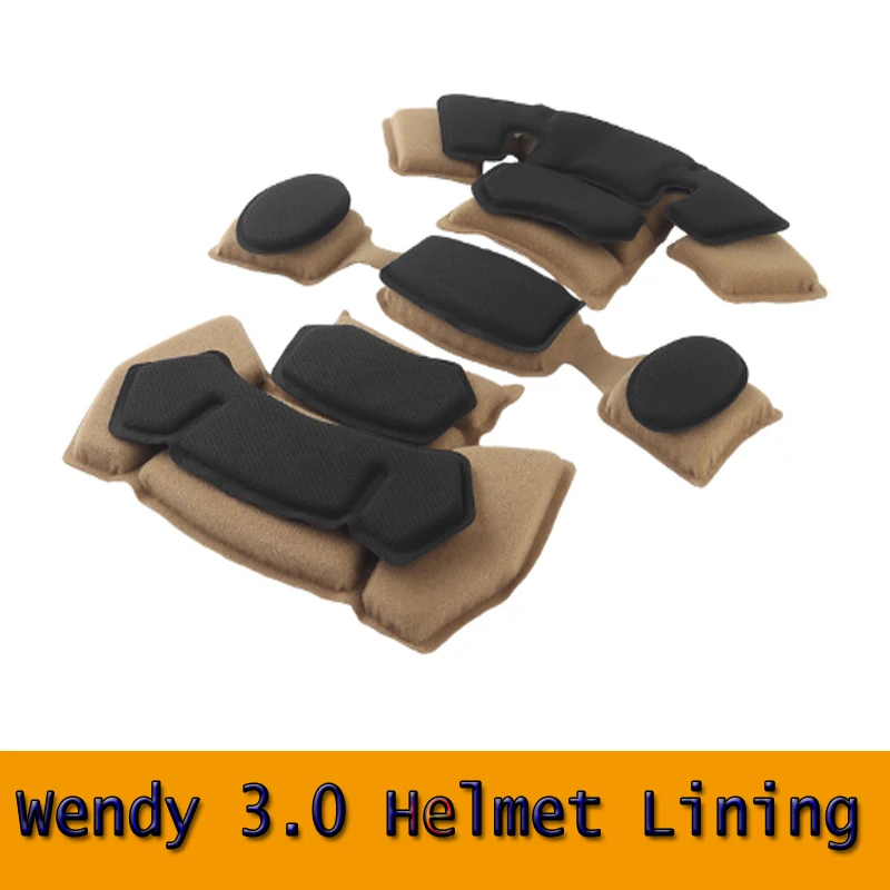 Wendy 3.0 Helmet Replacement Lining Double Cushioned Sponge Lined with Soft Breathable Protective Pads