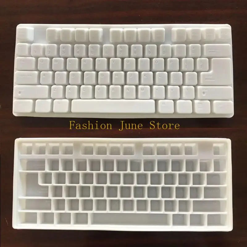 N5KA DIY Set Manual Mechanical Gaming Keyboard for Key Caps Resin Clavier Silicon Mol