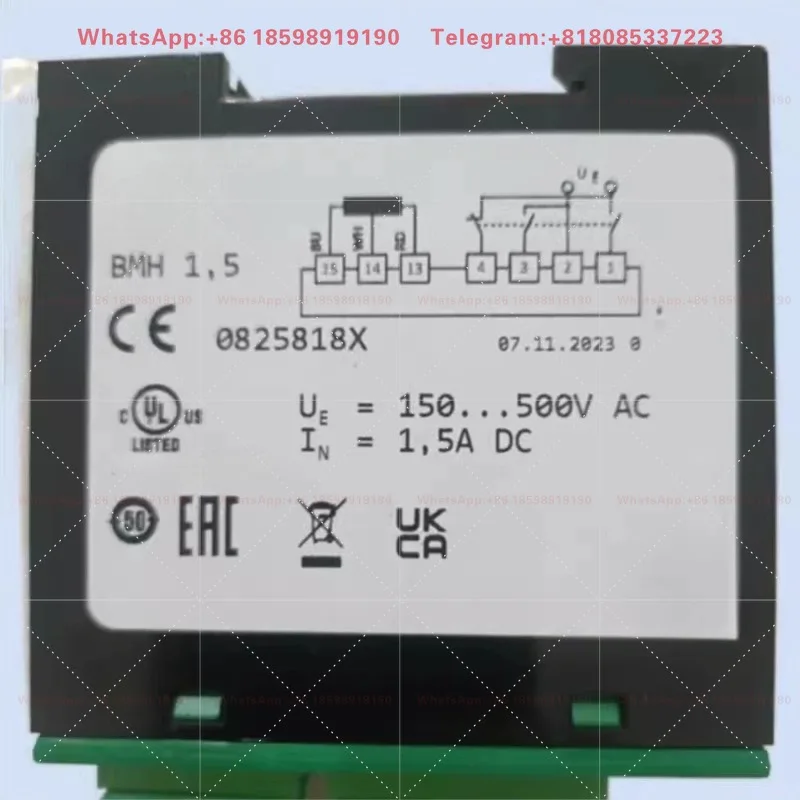 Brake Rectifier Module BMH1.5 0825818X 1.5AVDC 150-500VAC Industrial Spare Part