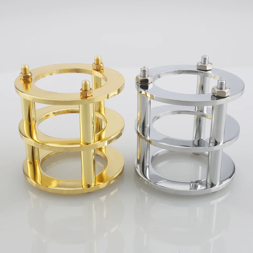 

PO4340G Vacuum Tube Guard Protector Cover for 12AX7 12AT7 ECC83 6922 5687 HIFI Vintage Audio AMP DIY Gold&Chrome Plated 1PC