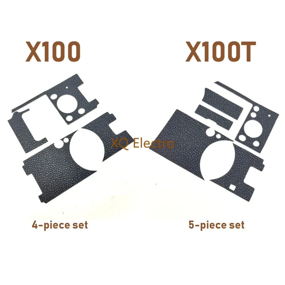 NEW Body Rear Back Thumb Body Cover Front Grip Side Bottom Rubber for Fujifilm Fuji X100 /X100T Camera Replacement Part +Tape