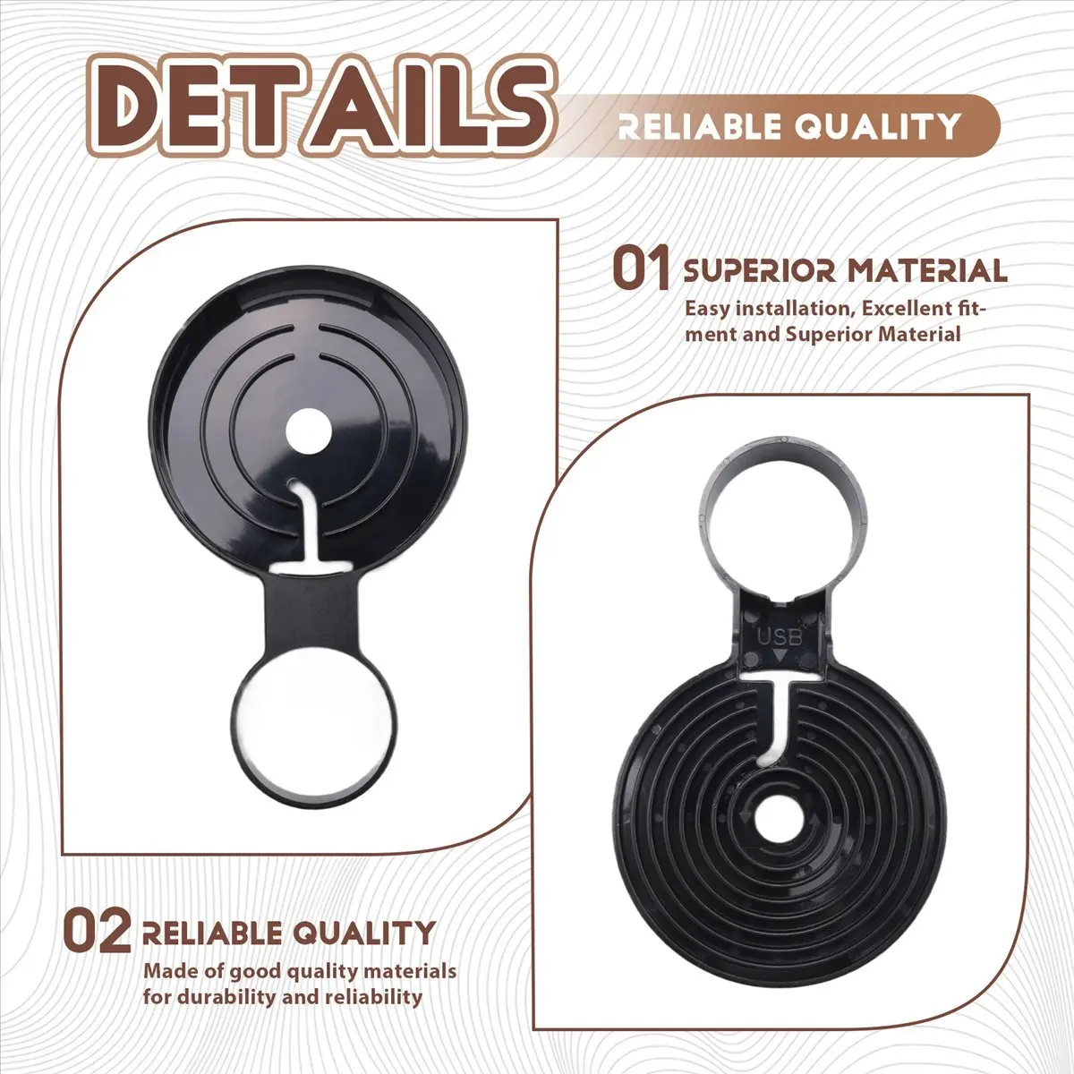 A003 1Pcs Suitable for Audio for Nest Mini Wall Bracket Second Generation Socket Hanging Hanger Bracket-Black