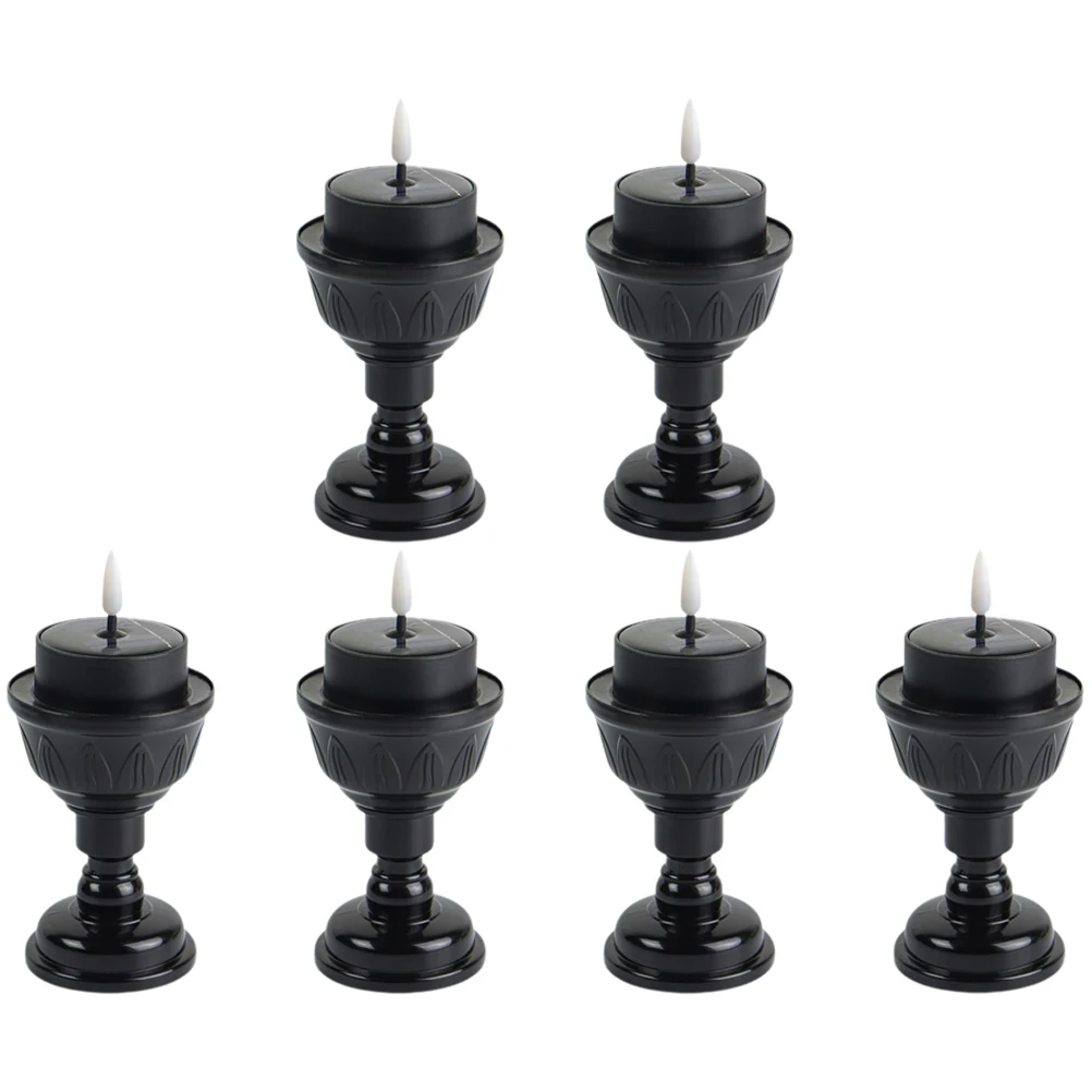 

6pcs Solar Tea Light Led Flameless Tealight Light Waterproof Outdoor Garden Home Wedding Party Solar Powered Lamps