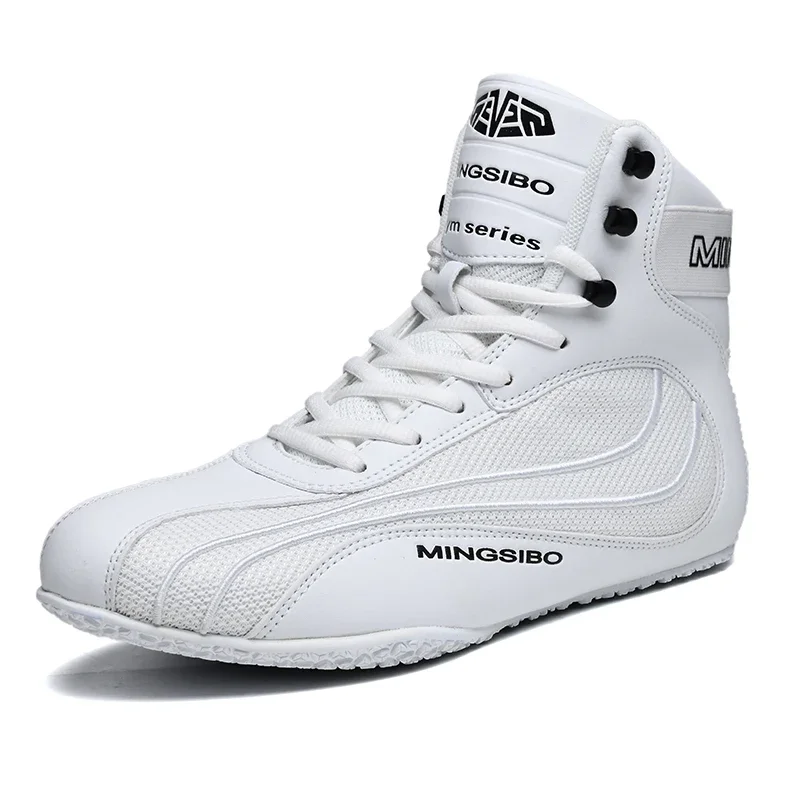 2024, professionelle, bequeme Wrestling-Schuhe, rutschfeste, verschleißfeste Sportschuhe, Free Fighting Fitness-Training, Boxschuh