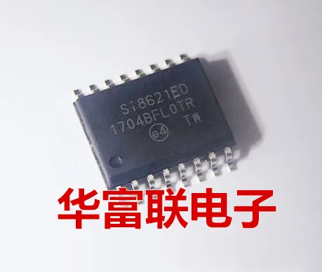 

Free shipping SI8621ED-B-IS.SI8621ED SOP-16 5pcs