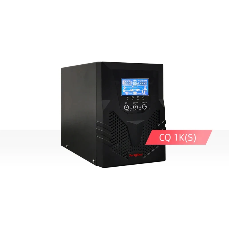 Batería Externa, UPS en Línea de Onda Sinusoidal Pura, Sistema de Alimentación Ininterrumpida de 1kva, UPS en Línea de Alta Frecuencia