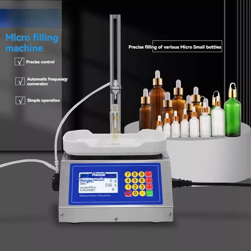 M90 Micro Liquid Filling Machine Peristaltic Pump Weighing Automatic Quantitative Dispensing Dispenser High Precision