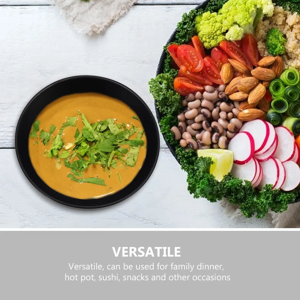 

1pcs Small Dipping Bowls Melamine Sauce Bowl For Soy Vinegar Soup Rice Condiment Kitchen Dishware Serving Set