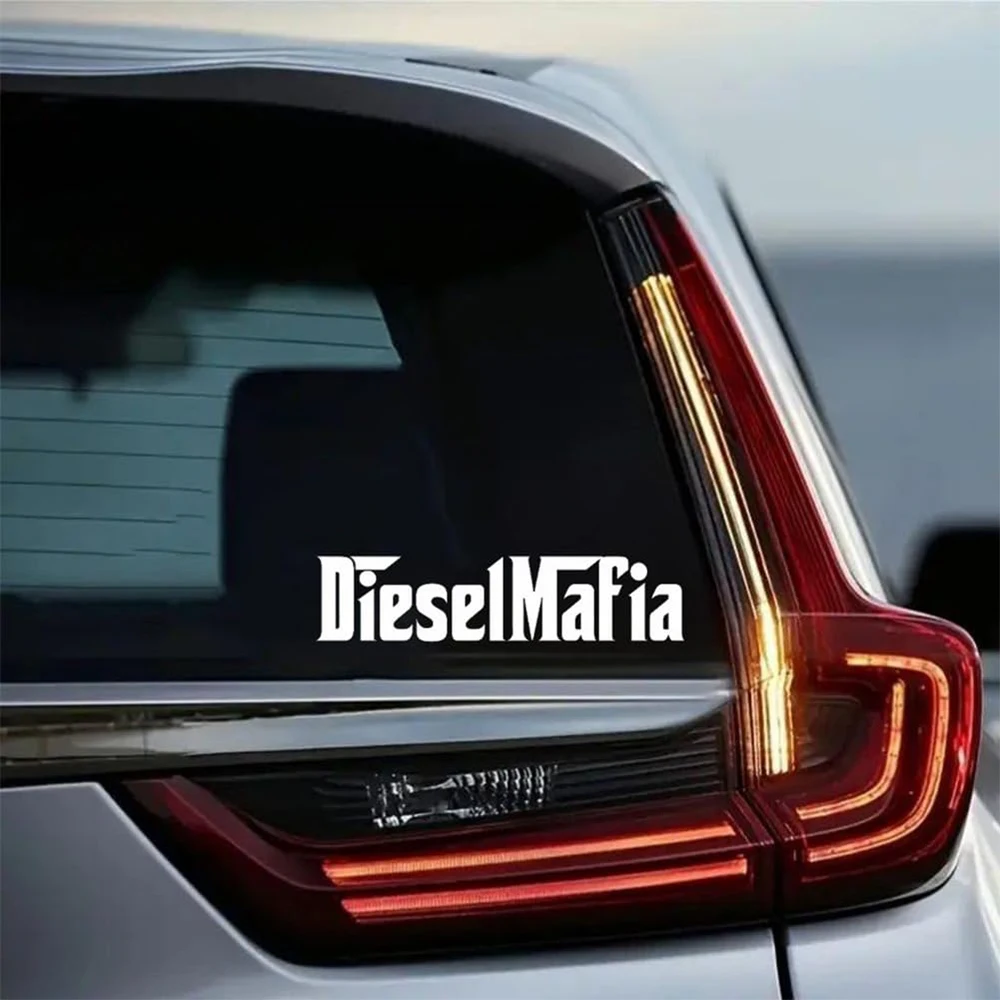 

Sunscreen And Waterproof Cover Scratches Products Car Stickers Diesel Mafia Accessories VINYL STICKER Exterior Parts Decals