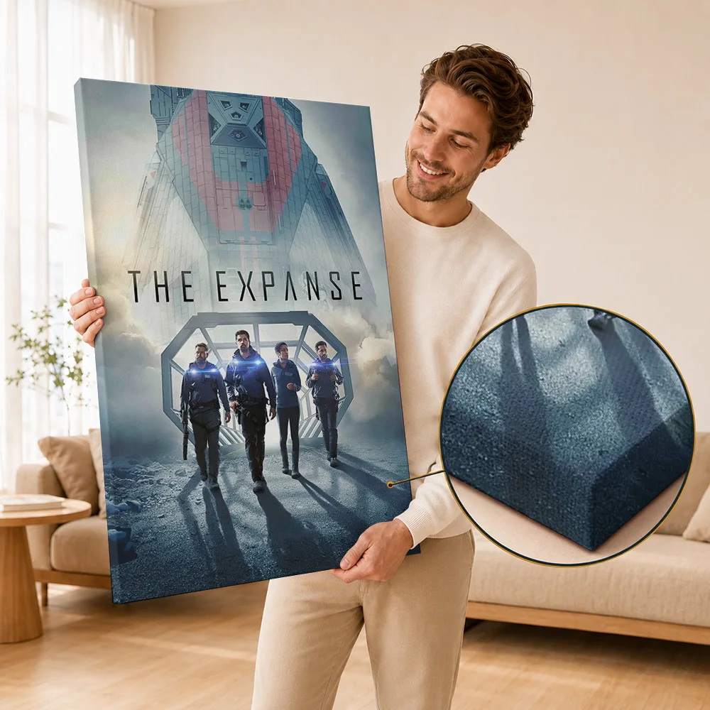 The Expanse Canvas Painting Poster Customized Photo Epic Science Fiction Series Style Canvas Wall Art For Bedroom Collector Gift