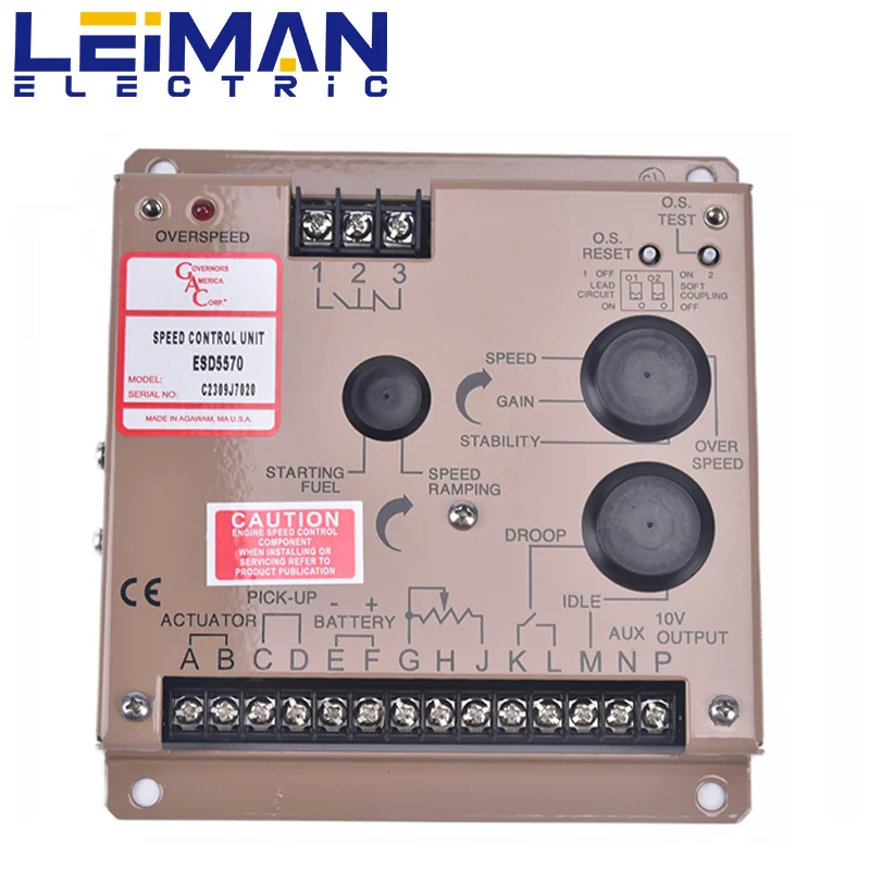 ESD5570 Original Diesel Generator Electronic Speed Control Board Speed Controller Engine Parts ESC Electrical Control kit xeon