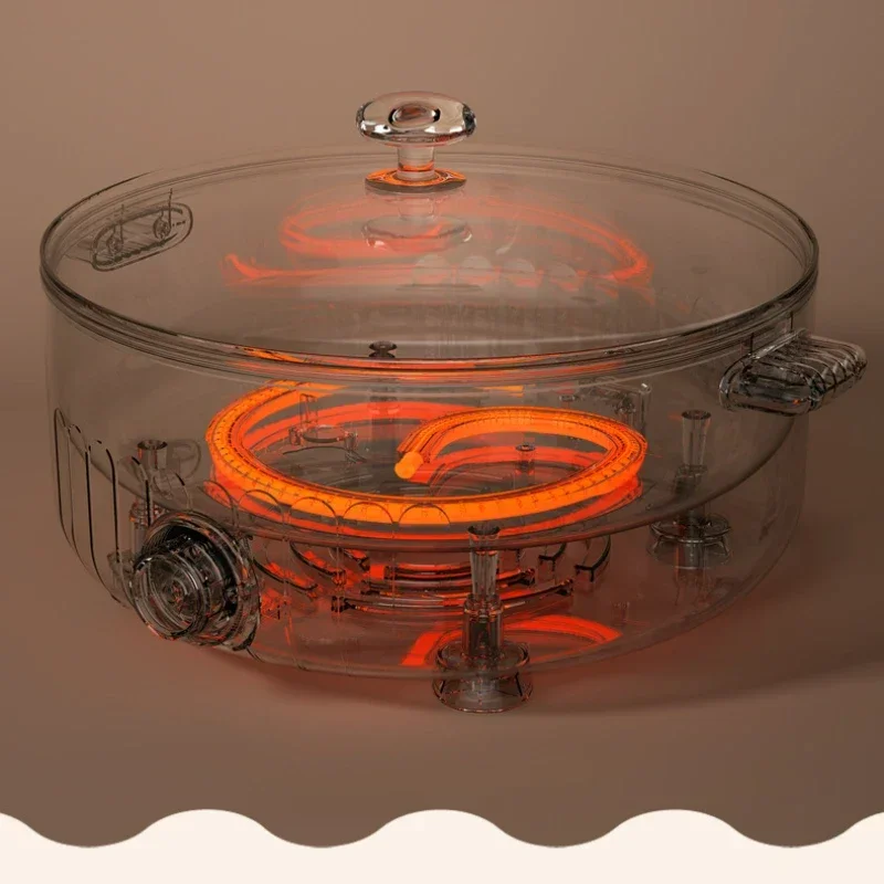 Electric Hot Pot Non-stick Cooker Multicooker Double-flavor Chafing Dish Cooking Home Appliances for Kitchen Cocina Electrica