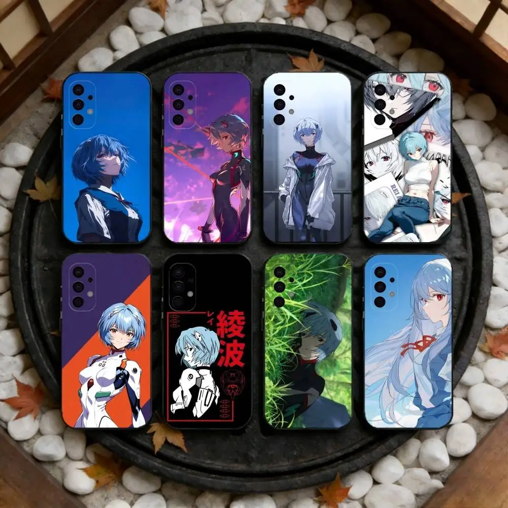 

R-Rei Anime A-Ayanami Girl Phone Case For Samsung S25,S24,S23,S22,S21,S20,Plus,Fe,Lite,Others Black Cover