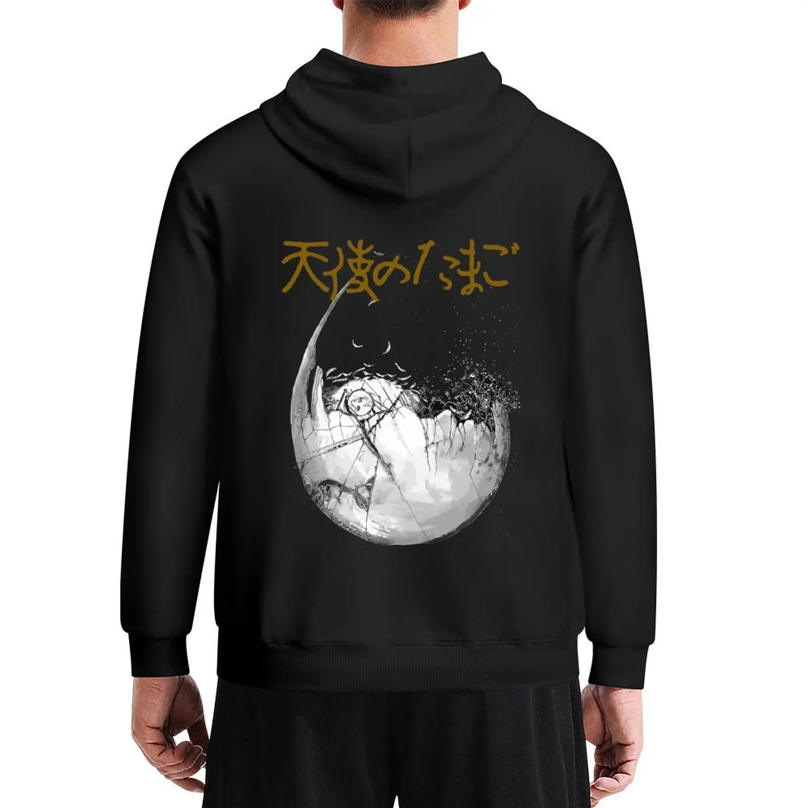 

Angel's Egg Hoodie male clothes korean style clothes hooded shirt anime clothes hoodies and sweatshirts new