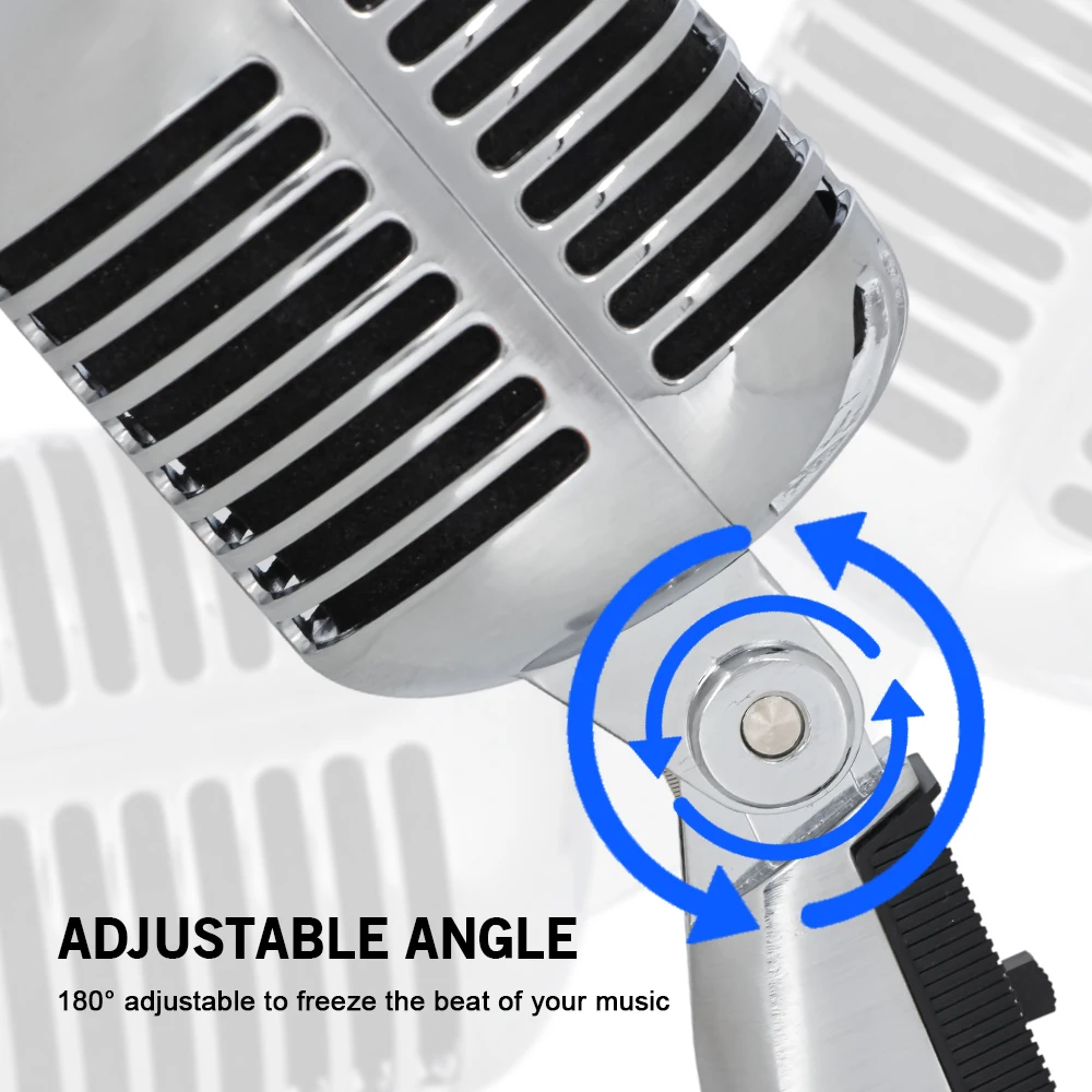 KDES 55SH SERIES II Professional Wired Vintage Classic Microphone Dynamic Vocal Mic Microphone For Live Performance Karaoke