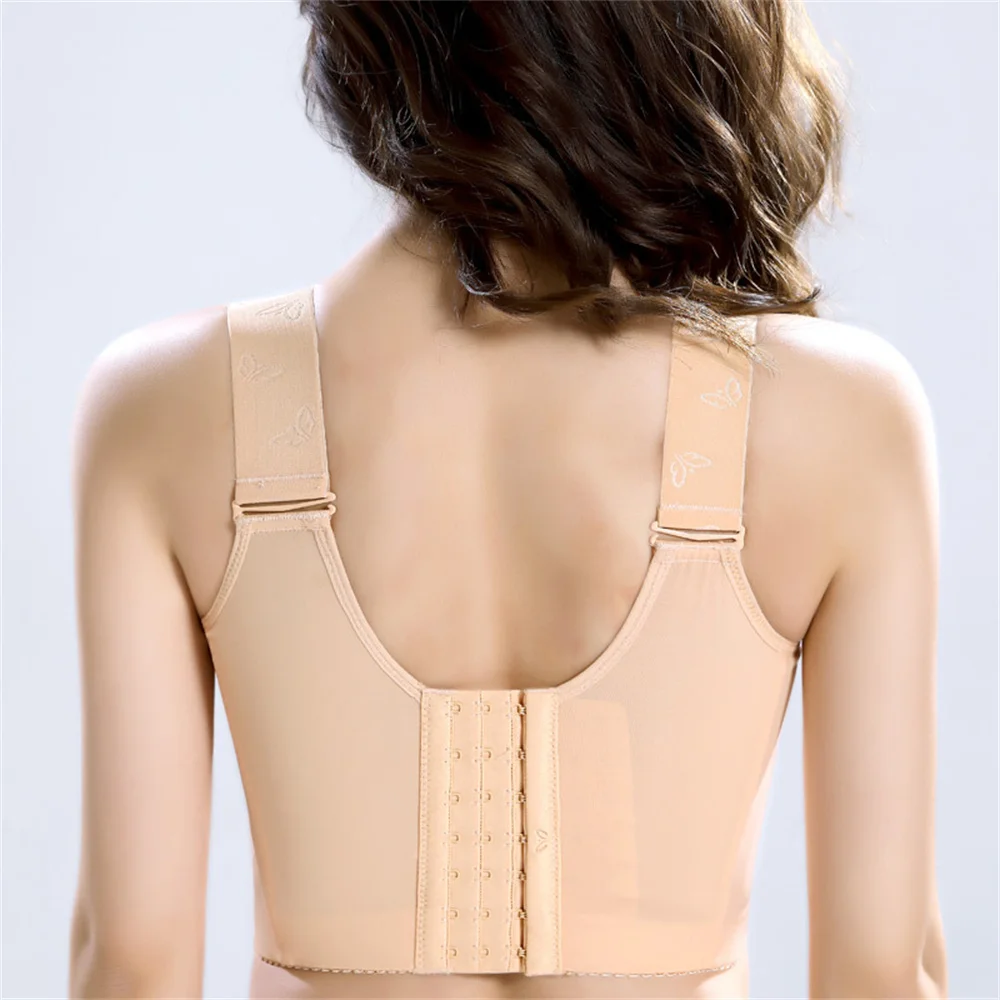 Plus SIZE Push Up Bra Wireless Women's Breathable and Comfortable Full Coverage Seamless Bra CDE Cup