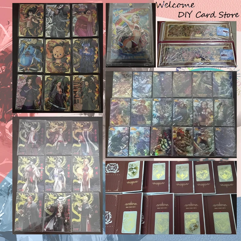 Japanese Anime ONE PIECE Card Set OP BGD SZR Vinsmoke Reiju Nami Yamato Nefertari D. Vivi Carrot Shirahoshi Collectible Cards