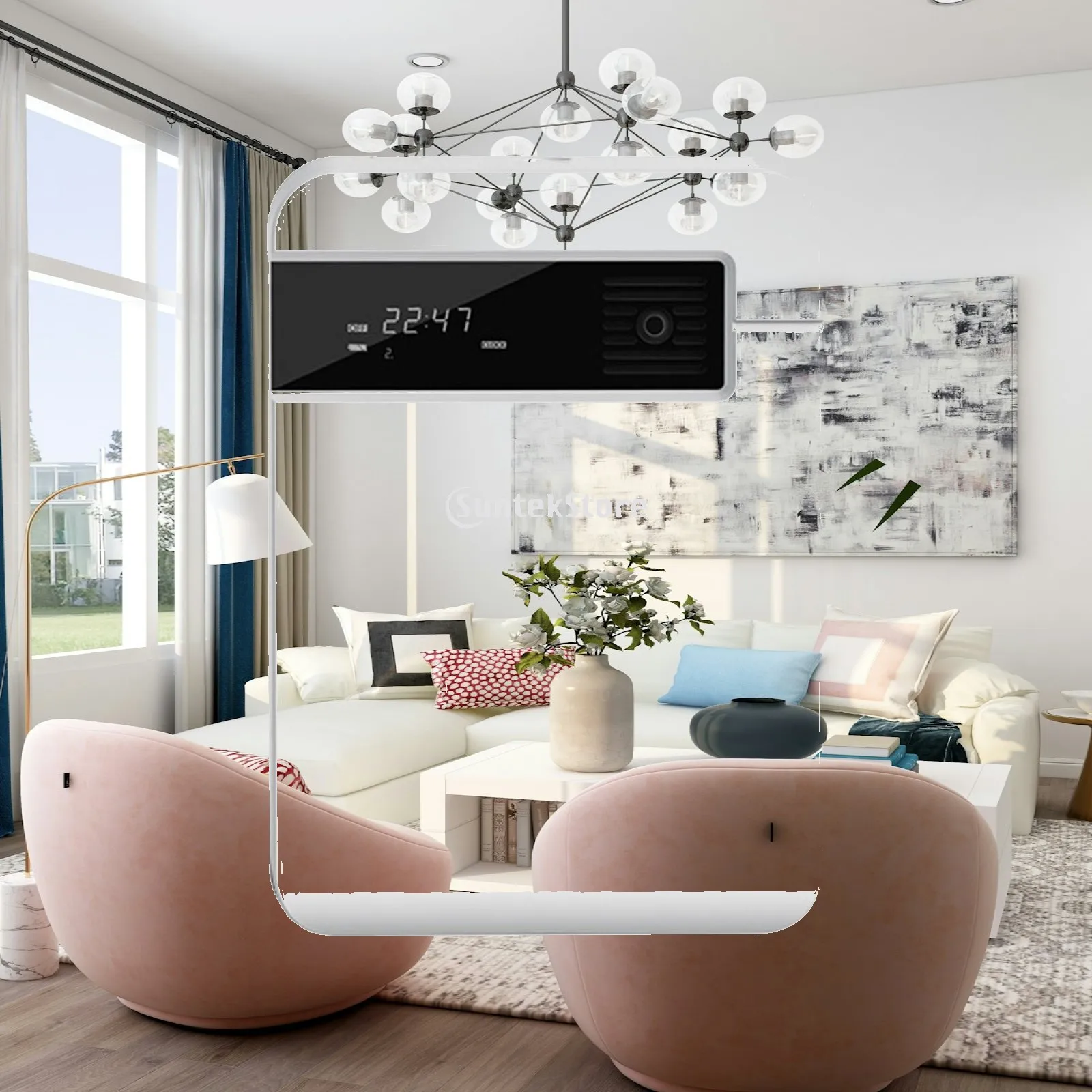 Large Room Scent Diffuser Nebulizing Aroma Machine No Heat Essential Oil Sprayer for Hotel Restaurant Office Yoga Studio Wall