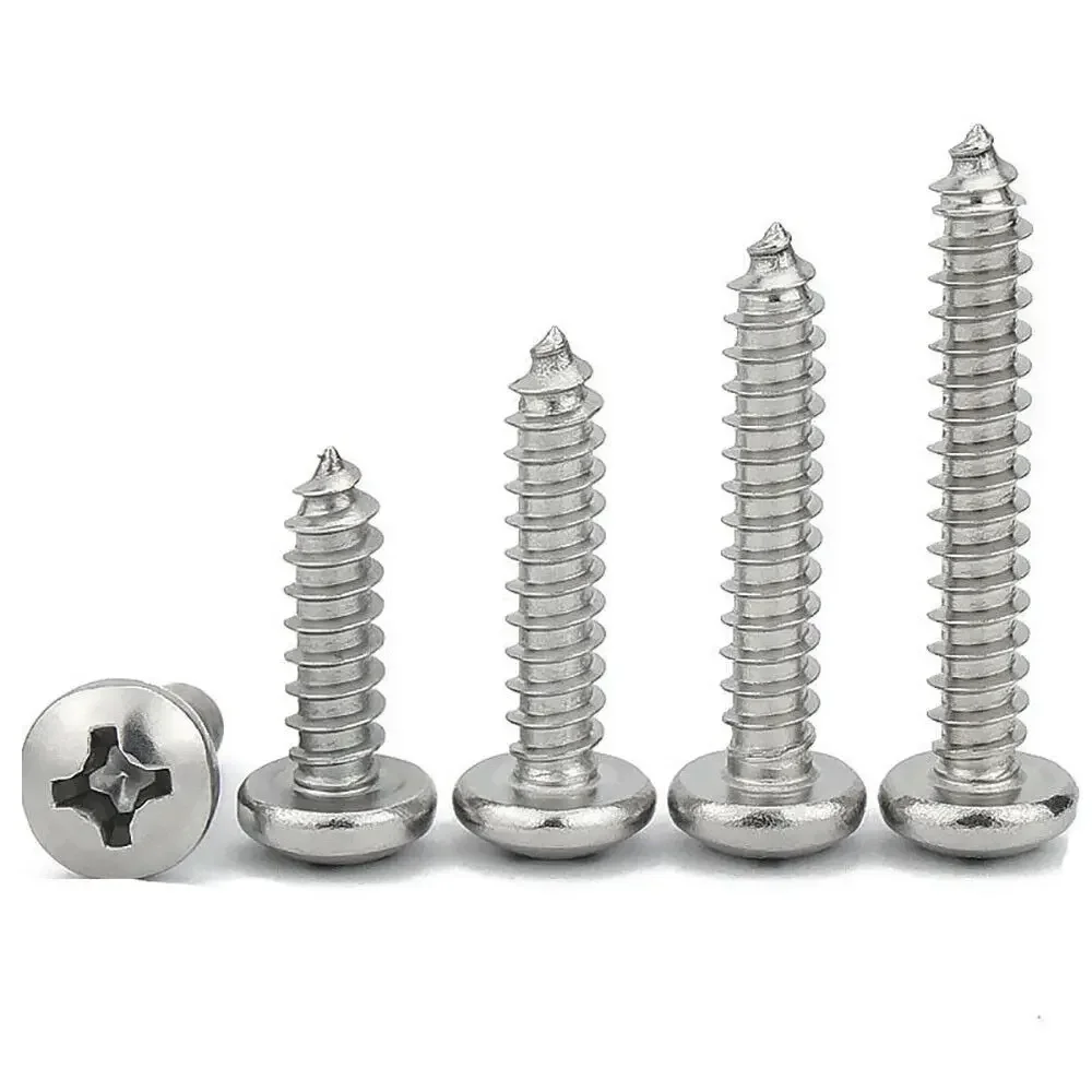 450PCS Self-Tapping Screws Kit Cross Round Screw Stainless Steel Pan Head Screws Set Nail Screw Motherboard Repair Accessories