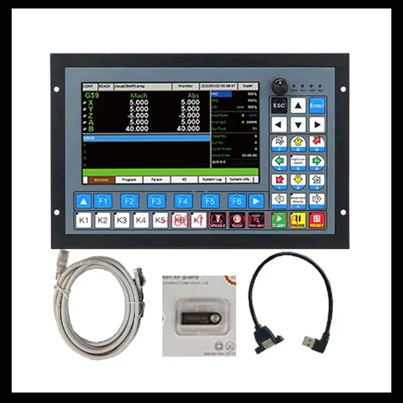 Upgraded version of DDCS-EXPERT 4-axis, 3-axis, 5-axis CNC machining motion controller control system replaces DDCSV3.1 DDCSV4.1