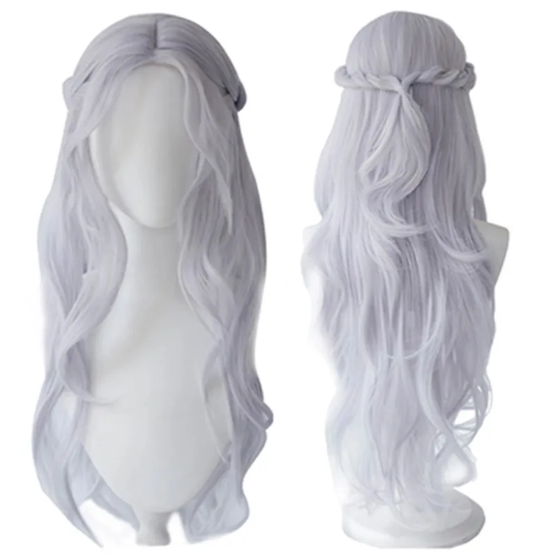 Fantasy Venat Cosplay Wig Heat Resistant Synthetic Hair Men Women Fantasia Carnival Halloween Party Costume Props