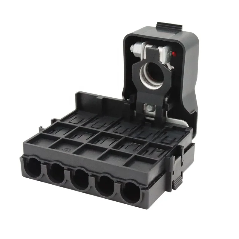 5 Way Car Battery Fuse Block ANG for ANS MIDI Screw-in Plastic Fuse Box Holder for Vehicle Accessories